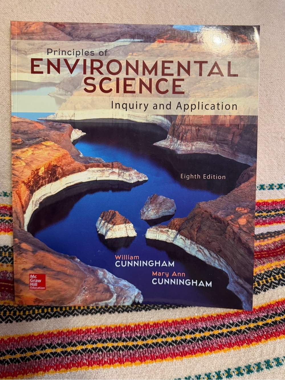 Principles of Environmental
Science: Inquiry & Application 8th Edition